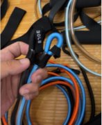 3元包邮，全新弹力带健身带阻力拉力力量训练绳瑜伽拳击用品男女